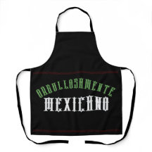 Mexikanische Männer-Schürze – Mexikanische Grill-S