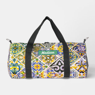 mexikanische, marokkanische, sizilianische, medite duffle bag