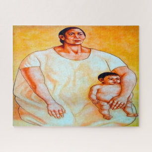 Mexikanische Mauer Murals. Puzzle