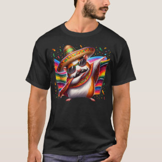 Mexikanische Meerschweinchen Hamster Tier Party Fi T-Shirt