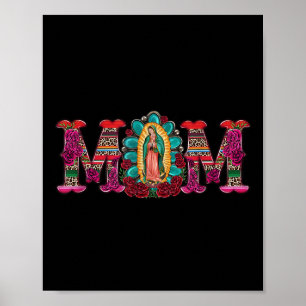 Mexikanische Mutter Unsere Liebe Frau von Guadalup Poster