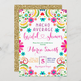 mexikanische Nacho Average Bridal Dusche Einladung