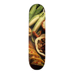 Mexikanische Nahrung Skateboard