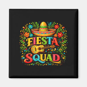 Mexikanische Party Cinco De Mayo Lass uns Taco übe Magnet