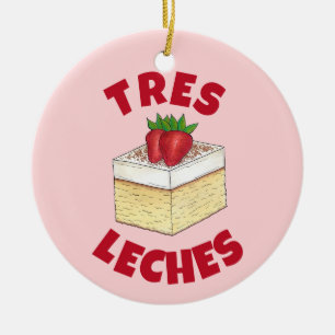 mexikanische Pastel de Tres Leches Cake Baking Des Keramik Ornament