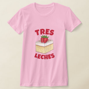 mexikanische Pastel de Tres Leches Cake Baking Des T-Shirt