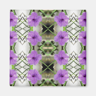 Mexikanische Petunien und Latticework Magnet
