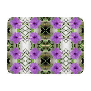 Mexikanische Petunien und Latticework Magnet