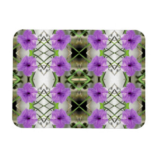 Mexikanische Petunien und Latticework Magnet