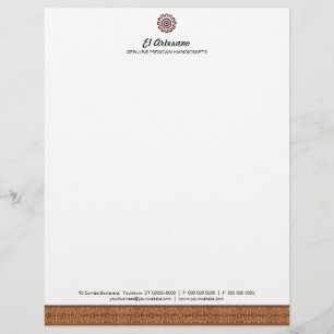 mexikanische Rose Letterhead Briefbogen