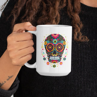 Mexikanische SchädelTasse Kaffeetasse