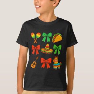 Mexikanische Schleife Coquette Cinco de Mayo T-Shirt