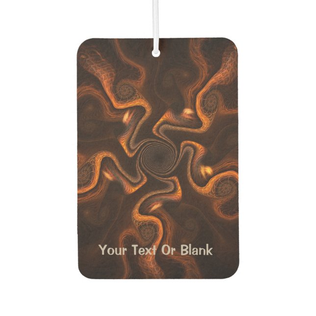 Mexikanische Schokolade Autolufterfrischer (Vorderseite)