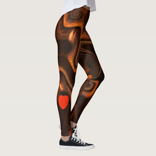Mexikanische Schokolade Leggings (Rechts)