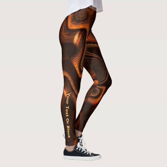 Mexikanische Schokolade Leggings (Rechts)