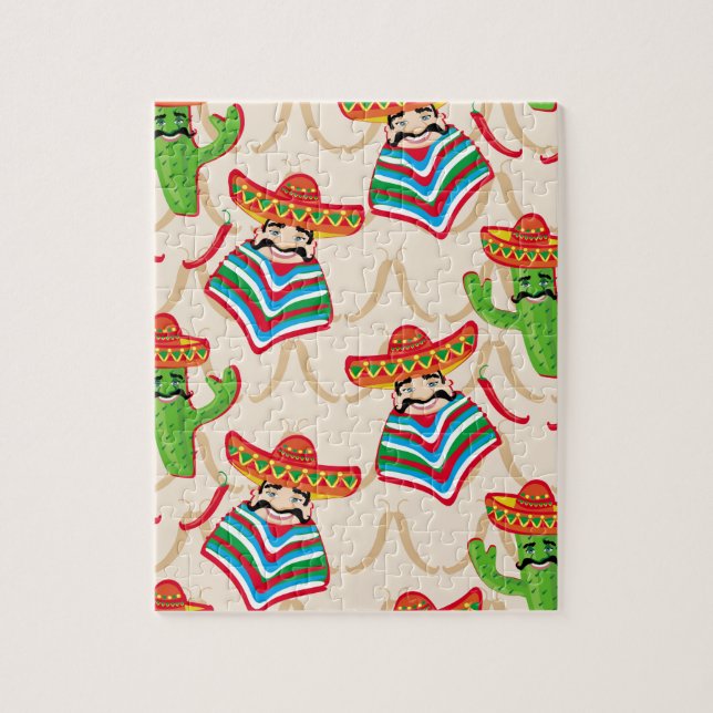 mexikanische Siesta Puzzle (Vertikal)