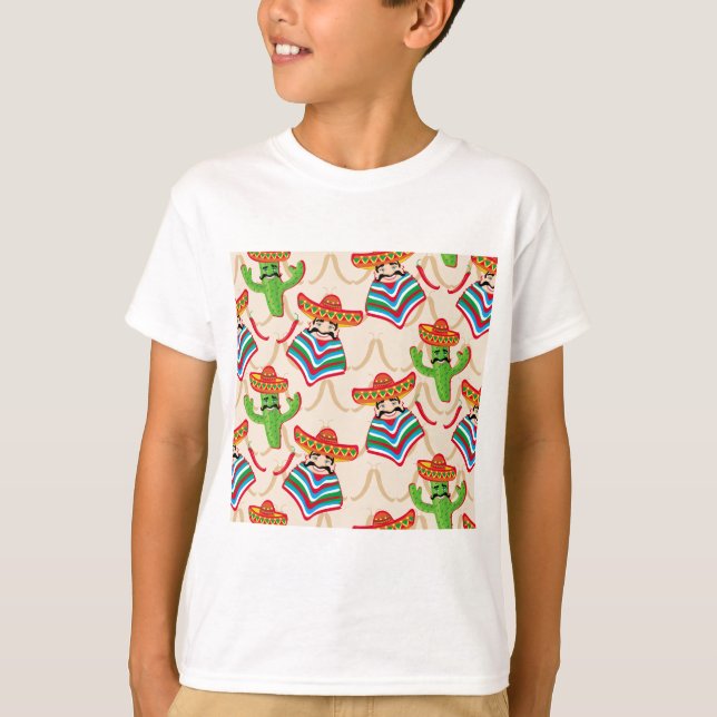 mexikanische Siesta T-Shirt (Vorderseite)