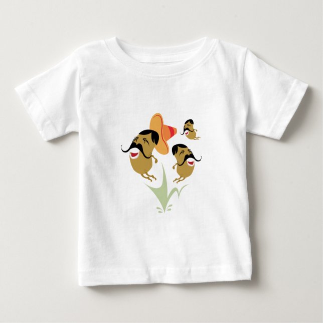 Mexikanische Springbohnen Baby T-shirt (Vorderseite)