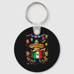 Mexikanische Stolzflagge Mexiko Wurzeln Erbe mexik Schlüsselanhänger