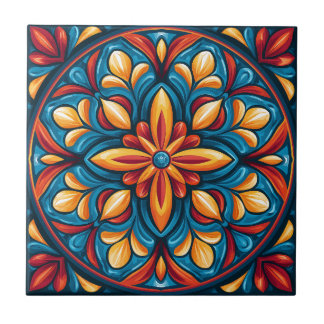Mexikanische Talavera-Fliese aus Keramik Fliese