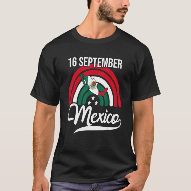 Mexikanische Unabhängigkeit September 16 2022 Mexi T-Shirt (Vorderseite)