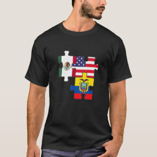 mexikanische und ecuatorianische Wurzeln und die F T-Shirt
