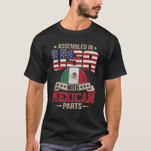 Mexikanische Versammlung in den USA Mexiko Männer T-Shirt