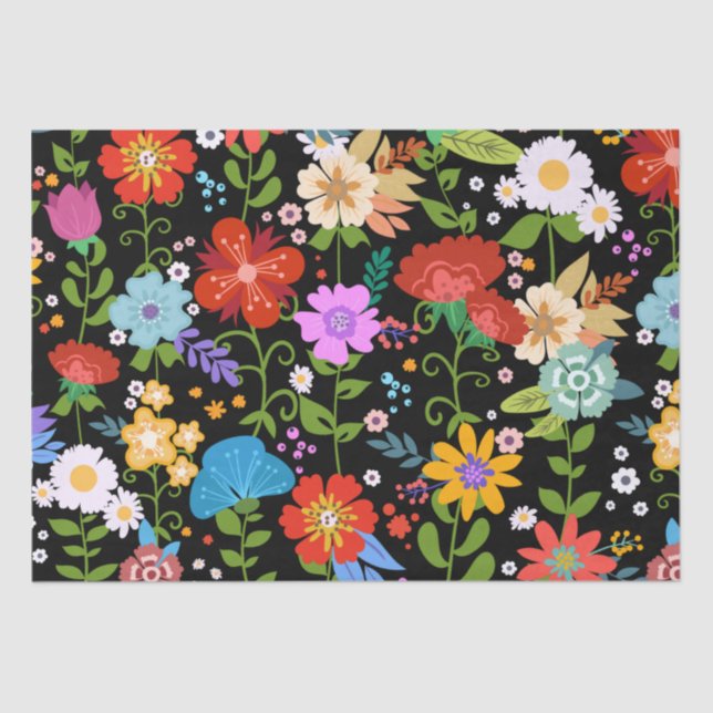 Mexikanische Volkshochzeit Seidenpapier (Vorderseite)