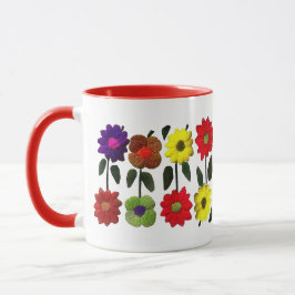 Mexikanische Volkskunst, Flores, Blume, GIft für F Tasse