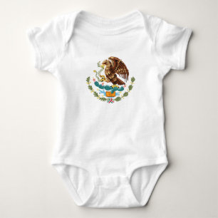 Mexikanische Wappen für Baby Strampler