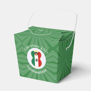 Mexikanische Weihnachtsflagge Engel Personalisiert Geschenkschachtel