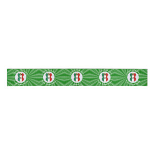 Mexikanische Weihnachtsflagge mit Engel Personaliz Ripsband