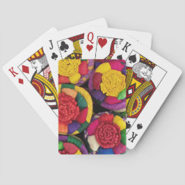 Mexikanische Wicker-Box Spielkarten