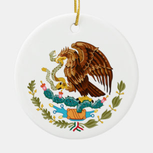 Mexikanischer Adlerzauber Keramik Ornament