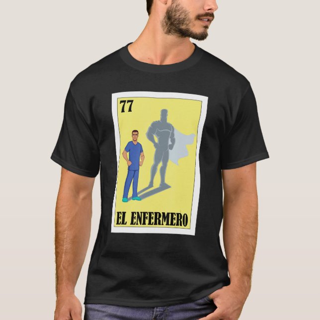 Mexikanischer Arzt für Gesundheitspersonal El Enfe T-Shirt (Vorderseite)
