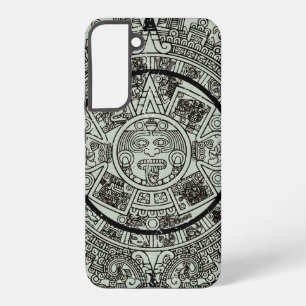 Mexikanischer Aztekischer Sonnenstein Mayakalender Samsung Galaxy Hülle