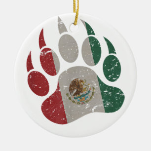 Mexikanischer Bärenpaw - Gay Bear Keramik Ornament
