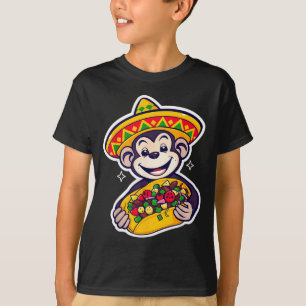 Mexikanischer Bigfoot-Sombrero-Taco el Squatcho-Sp T-Shirt