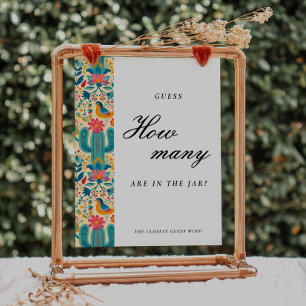 Mexikanischer Blumenkohl Wie viele Kisses Brautpar Poster