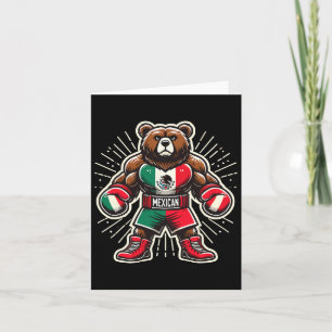 Mexikanischer Boxbär Karte
