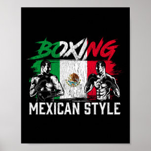 Mexikanischer Boxer Boxer Poster