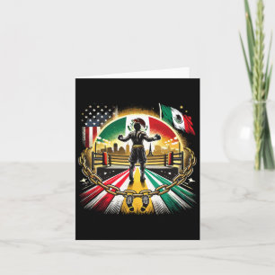 Mexikanischer Boxmeister Karte