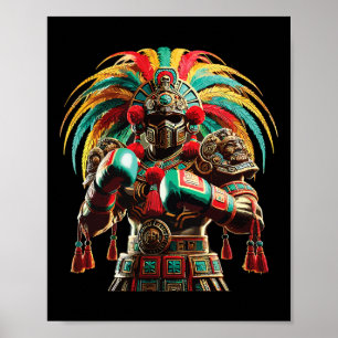 Mexikanischer Boxstolz Inka Sportdesign Poster