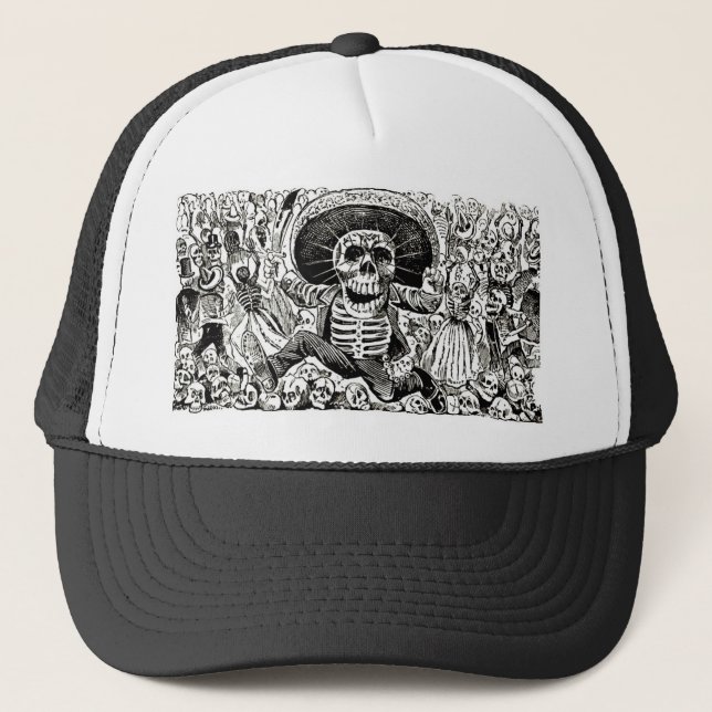 Mexikanischer Cantina Truckerkappe (Vorderseite)
