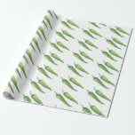 mexikanischer Chili Geschenkpapier<br><div class="desc">Taco Party Geschenkpackung.</div>