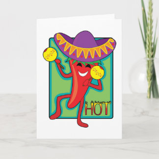Mexikanischer Chili Karte