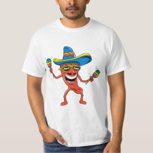 Mexikanischer Chili-Pfeffer T-Shirt
