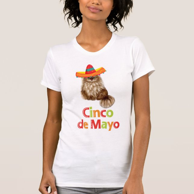 Mexikanischer Cinco De Mayo T - Shirt von Frauen m (Vorderseite)