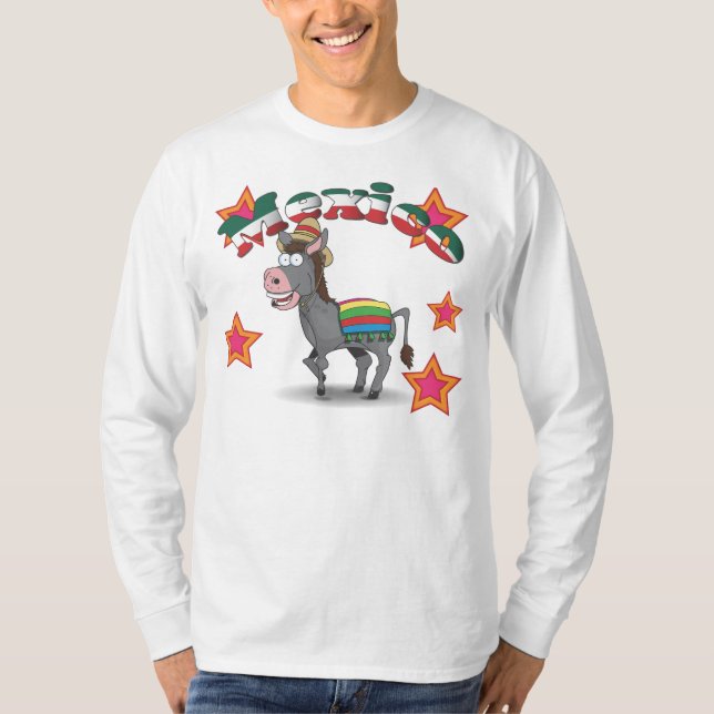 mexikanischer Donkey T-Shirt (Vorderseite)
