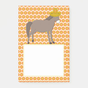 Mexikanischer Donkey-Tag der Toten Post-it Klebezettel